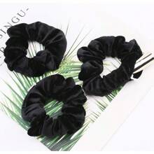 1/3pcs-Multi-Functional Hair Tie Storage Pouch - Portable Money Hider & Organizer, Non-Waterproof, Zippered Scrunchie Elastic Hair Tie With Secret Pocket For Keys, Cash, Headset, Accessory Storage - Fashionable Polyester Hair Band Accessory, Large Capacity Makeup Organizer Makeup Case, For Lipstick, Brush, Skincare, Mobile Phone, Coin, Small Items, For Home, Gift, Vacation And Festival Halloween Christmas Multifunctional Use,Boho Vibes Home Bathroom Decor Fall Decor Back To School - Multicolor - View 13