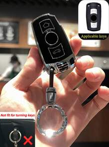 1 Pc TPU Car Key Protection Cover, Fit For BMW E90 E60 E70 E87, 3 5 6 Series, M3 M5 X1 X5 X6 Z4, E71 E72 E88 E89 E91 E92 Models, Keyless Car Accessories
