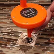 Plumbing Snake Auger, Flexible Steel Drain Cleaning Cable , Hair And Other Drain Clogs Removal. - Orange - View 2