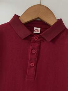 1. Tween Boys Short Sleeve Solid Color T-Shirt, Fashionable Casual Polo Shirt For Boys And Girls, Lightweight Style, Campus Style Polo Shirt Essential For Summer, Slim Fit And Low Elasticity Feel, Elongating Effect For Kids, Recommend Sizing Up For Slightly Kids For More Comfort And Relaxed Fit, Suitable For Casual Outings And Gatherings