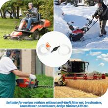 Bomba de manguera de sifón de gasolina, bomba de transferencia de combustible portátil de alto flujo, bomba de sifón de gas para agua, gasolina, aceite, gasolina, diésel (2 mangueras de PVC de alta - Negro - Ver 7