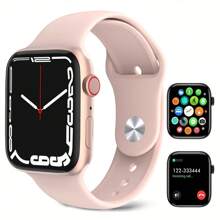 Microwear Unisex Sports Smart Watch, Multi-Function Smartwatch For Men Women With Wireless Call Receiver /Wireless Music, Multiple Sports Modes,Message Reminder, Sedentary Reminder,Pedometer,Suitable For Android And IPhone,Upgrade Version