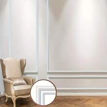 1PC 39.37inch/78.74inch Peel And Stick Molding Chair Rail Panel Flexible Wall Molding Trim Self Adhesive Panel Moulding For DIY Home Decoration Wall Protection Cabinet Border Mirror Frame - Multicolor - View 12