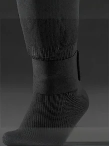 1 par/set de equipamiento de protección deportiva, espinillera de fútbol con placa de pierna y correa de fijación, tobillera ajustable y elástica de protección, correa de fijación deportiva
