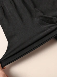 1 件高腰防擦伤短裤，腰部塑形短裤，收腹无缝内裤，女士适用