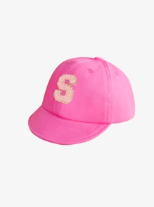 1pc Simple Letter Baby Short Brim Baseball Cap, Stylish And Versatile, Suitable For Girls Aged 1 To 2 For Daily Use In Spring And Summer - Multicolor - View 22
