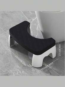 1pc Toilet Stool For Comfortable Posture, Adult Squat Toilet, Squat Toilet, Sit-Down Toilet, Sit-Down Toilet Footstool, Ergonomic Toilet Footstool, Waterproof, Durable, Multiple Colors Available, Quilted Comfort Design, Enhanced Bathroom Hygiene And Adult Squatting Support, Hygiene Enhancement, Perfect Toilet Stool For All Ages - Multicolor - View 16