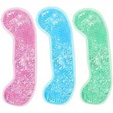 1pc Cold & Hot Dual-Use Gel Bead Pain Relief Ice Pack, Containing Gel Beads And Soft Fleece Lining, Longer Cooling Duration. - Multicolor - View 4