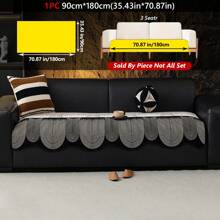 1PC Special-Shaped Leather Sofa Cushion Room Decoration Bedroom Light Luxury Senior Sense Four Seasons General Non-Slip Sofa Cover Can Be Washed Suitable For Living Room Bedroom Office Room Decoration Pet Anti-Dirty Sofa Cushion Couch Cover Sofa Covers Living Room Decor