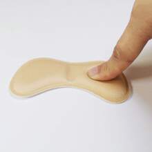 6 Pairs Butterfly & Crescent Shaped Heel Grips, Adjustable Cushion, Soft & Breathable Inserts For High Heels & Sports Shoes