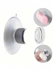 2 Stück selbstklebende Seifenschale, magnetischer Seifenhalter, Badezimmerspeicherregal, wandmontiert, beschädigungsfrei, Seifenhalter, magnetisch beschädigungsfrei, geeignet für Badezimmer, Küche! Schulanfang