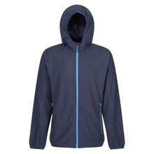Regatta Mens Navigate Full Zip Fleece Jacket (Navy/French Blue) - Navy Blue - View 1