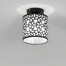 Minimalist Creative Entrance Hallway Porch Light, Nordic Style Luxury Crystal Small Ceiling Light Fixture, Excluding Bulbs