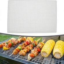 Electroplated Barbecue Mesh Is Specially Designed For Outdoor Use, Durable And Rust-Proof, Evenly Heated, A Must-Have For Outdoor Barbecues,Bbq Accessories,Bbq,Camping,Bbq Outdoor,Bbq Accessories,Grill