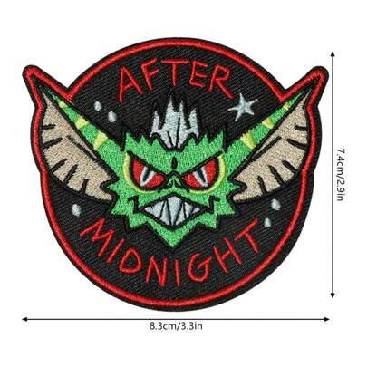 1 pieza Parche bordado de uniforme de la tripulación Endurance Interstellar para coser o planchar, insignia de parche DIY para disfraz de astronauta espacial - Parches Demogorgon