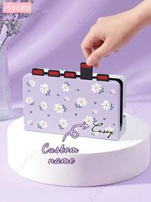 Ayotu Customizable Text & Name Compatible With Nintendo Switch/OLED/Lite Consoles & Accessories Set. Includes Protective Case, Storage Bag, Base Shell, Console Cover, Game Card Case, Controller Cover And More. High Definition Custom Design, Ideal Creative Gift For Birthday, Anniversary, Valentine's Day, Holidays - Multicolor - View 17