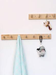 1pc No Drill Wall Mounted Hanger Hook For Bedroom, Kitchen, Bathroom, Entryway - Wall Clothes Hook