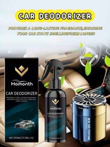Car Deodorant, Car Fragrance, Deodorant, Fresh Air, Lasting Fragrance, Multi-Purpose Freshener, Car Mounted Fragrance Outlet, Car Air Freshener, Deodorant, Air Freshener, Solid Air Freshener, Osmanthus Car Products - Multicolor - View 11