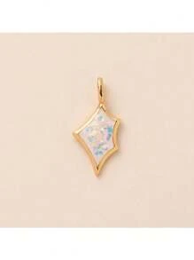 1 件 18K 镀金十二生肖与海洋饰品、占星术、太阳和月亮、邪眼、海星、、复古吊坠，适合 DIY 珠宝制作 - 金色 - 查看 7