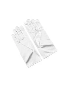 D EXCEED 1/2/3 件 1920 年代短缎歌剧手套头饰 女士婚礼新娘手套茶会手套服装轻佻女郎配饰教师礼物万圣节礼物 - 多色 - 查看 20