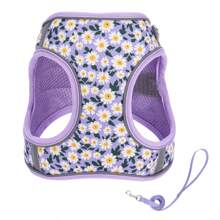 HP381 Cute Vest Style Pet Chest Harness For Small To Medium Dogs
