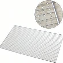 Electroplated Barbecue Mesh Is Specially Designed For Outdoor Use, Durable And Rust-Proof, Evenly Heated, A Must-Have For Outdoor Barbecues,Bbq Accessories,Bbq,Camping,Bbq Outdoor,Bbq Accessories,Grill