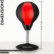 Desktop Boxing Bag - Can Be Attached To The Office Desk, Heavy-Duty Decompression Boxing Bag, Cool Office Items, White Elephant Gift, Suitable For Bosses Or Colleagues