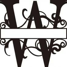 1 Customizable Letter Logo - Personalized Split Letter Acrylic Craft Logo, Customized Letter, Perfect Gift For Friends And Family, Wall Art, Home Decoration - For Home And Office Use - Multicolor - View 8