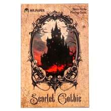 Limited Edition Crimson Gothic Retro Poker Card Upgrade - Essential For Happy Reunion Dormitory! Thick Anti Slip Frosted Surface, Dark Character Playing Cards, Retro Retro Alice Series, Retro Style Entertainment Playing Cards, Suitable For Family Gatherings And Party Games - Retro - View 11