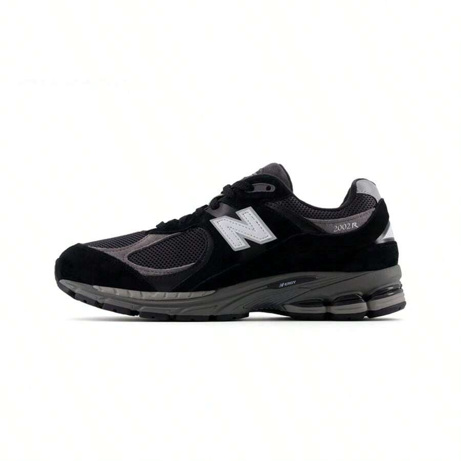 Zapatillas deportivas retro New Balance NB 2002R, zapatos deportivos casuales, tenis de moda con suela gruesa M2002RR1, unisex - Negro - Ver 1