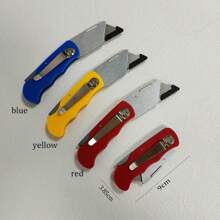 Portable Multi-Function Electrician Knife, Alloy Folding Utility Knife For Cutting Paper, Wallpaper, Carpet, Stripping Cables, DIY Tools, Outdoor Tools - one-size - View 1