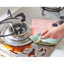10 pièces/20 pièces Chiffons de vaisselle de couleur aléatoire : non adhésifs, absorbants, ne peluchant pas. Chiffons de nettoyage de cuisine épais et durables pour laver la vaisselle, essuyer les tables.