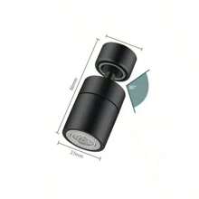 全新双模式厨房水龙头喷头过滤器可调节 360° 旋转防溅水龙头喷嘴起泡器厨房水槽水龙头起泡器家居浴室装饰秋季装饰浴室配件