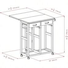 Set Space Saver Kitchen, Coffee Finish