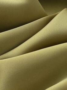 Áo sơ mi nữ dài tay cài cúc, thắt nơ phía trước, kiểu dáng tối giản và thời trang mùa xuân. - màu xanh lá - Xem 7