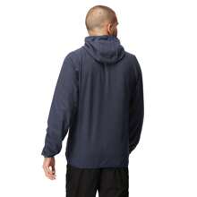 Regatta Mens Navigate Full Zip Fleece Jacket (Navy/French Blue) - Navy Blue - View 4