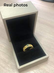 Jade Inlaid Silver Ring, 925 Silver Inlay, Natural Jade, Natural Gemstone, Pure Silver Plated, Adjustable Ring, Gift Box Packaging, Festival Gift, Quality Jewelry, Elegant And Fashionable Women's Jewelry, For Women's Wedding, Birthday, Daily Wear