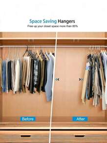 2pcs Non-Slip Stainless Steel S-Shaped Clothes Hanger For Space-Saving Wardrobe Organization, Perfect For Storing Pants, Jeans, And Scarves, Multifunctional Storage Rack Ideal For Holiday Decoration, Autumn Home Decor, And Christmas Festivities, Enhance Your Bedroom And Living Space With Stylish And Practical Solutions For New Year And Valentine's Day Celebrations