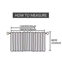 1 pieza Cortina de café con bordados y flecos estilo rústico, cortina semitransparente bordada con presilla para barra, adecuada para decoración de cocina, sala de estar, oficina