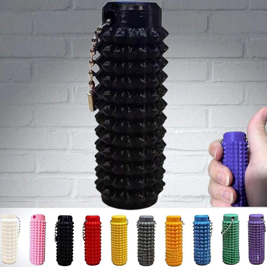 带刺压力缓解玩具、迷你疼痛玩具、带刺恶作剧玩具、成人趣味玩具、带刺圆柱体、2025 年新奇玩具