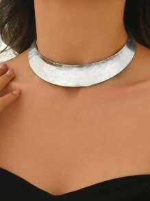1 Stück minimalistischer, modischer, einzigartiger und eleganter Choker-Halskette für Frauen, geeignet für den täglichen Gebrauch