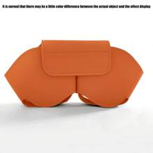 1 Funda para Air Pods Max - Funda protectora de PU mejorada para auriculares, anti-arañazos y anti-polvo, admite modo de reposo, estuche de viaje portátil
