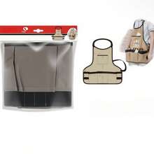 Garden Tool Apron Waterproof Storage Pocket Oil Painting Apron Unisex Garden Tool Storage Apron - Apron Canvas Waterproof Storage Pocket Oxford Fabric Gardening Tool Work Apron - With Multiple Pockets, Waterproof Oil Painting Tool Garden Household Apron