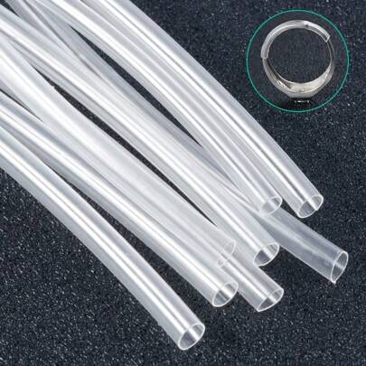 热缩管，环形保护垫可调节，透明保护套可调节环，防止刮伤衣服和头发