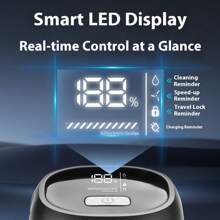 10W High Power 6D Floating Six-Blade Bald Head Electric Hair Clipper, Bald Head Electric Shaver, Home Self-Haircut Shaver, 1400mAh Large Capacity Lithium Battery Type-C Charging, 2 Gear Adjustment, Travel Lock, LED Smart Display, Gift For Boyfriend/Dad