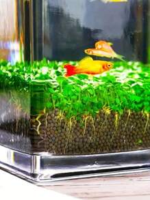 Arena negra para acuario, sustrato para plantas acuáticas, sustrato para acuarios con plantas y camarones, sustrato para embellecer el paisaje, para promover un fuerte crecimiento de las plantas, adecuado para acuarios y peceras