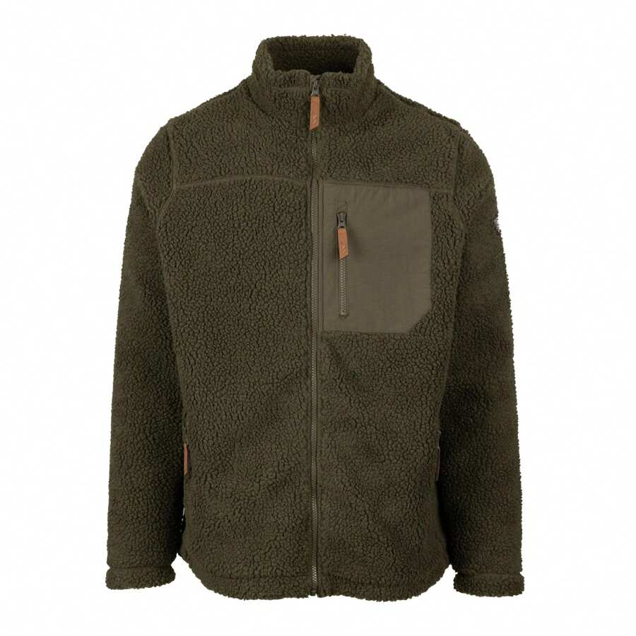 Trespass Mens Buck Fleece Jacket (Ivy) - Green - View 1