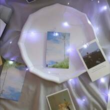 USB Powered Photo Clip String Lights, AA Battery Powered Clothespin Fairy Lights, 33FT/100 LED Fairy Lights With Photo Clips, 10M With 50 Clips/5M With 30 Clips/3 Meters With 20 Clips, Transparent Clips, Suitable For Dorm Room, Bedroom, Christmas, Party, Wedding Decor (Warm White) Gifts Birthday Graduation