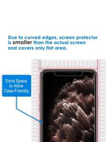 3 piezas de protector de pantalla de vidrio templado con privacidad (compatible con iPhone 11 12 13 14 15 16 Pro Max 16e 7 8 Se2 X Xs Xr Xsmax 12mini 13mini), película de vidrio templado anti-espionaje como regalo de cumpleaños, familia y amigos. Protector de pantalla de teléfono, accesorios de teléfono a prueba de agua, a prueba de golpes, anti-caída, resistente a los arañazos y antihuellas dactilares de cobertura completa