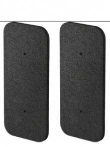 4pcs Dryer Filters For Candy 40006731, Energy Efficiency Class G, 275 X 125 X 10mm Sponge Filters For Condensation And Heat Pump Dryers- Black Polyester Fiber Filters With Rounded Corners, Condensation Control| Rectangular Filters